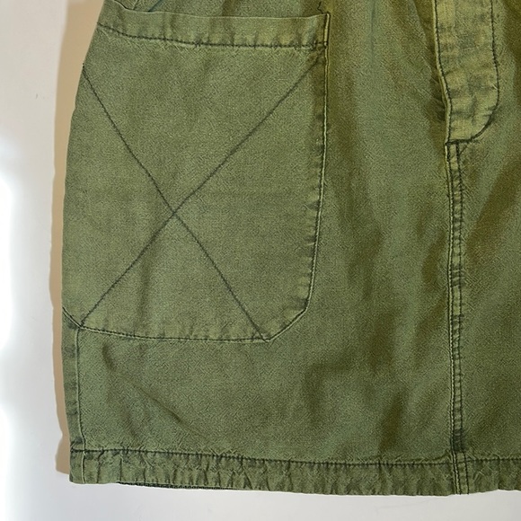 Anthropologie Pilcro Green Linen Blend Skirt - Women’s Size Medium - Picture 5 of 14